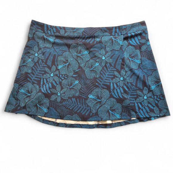 RipSkirt Hawaii XX-Large Wrap Skirt Maui Moonlight Length 2 Hibiscus Beach Cover - Picture 2 of 10